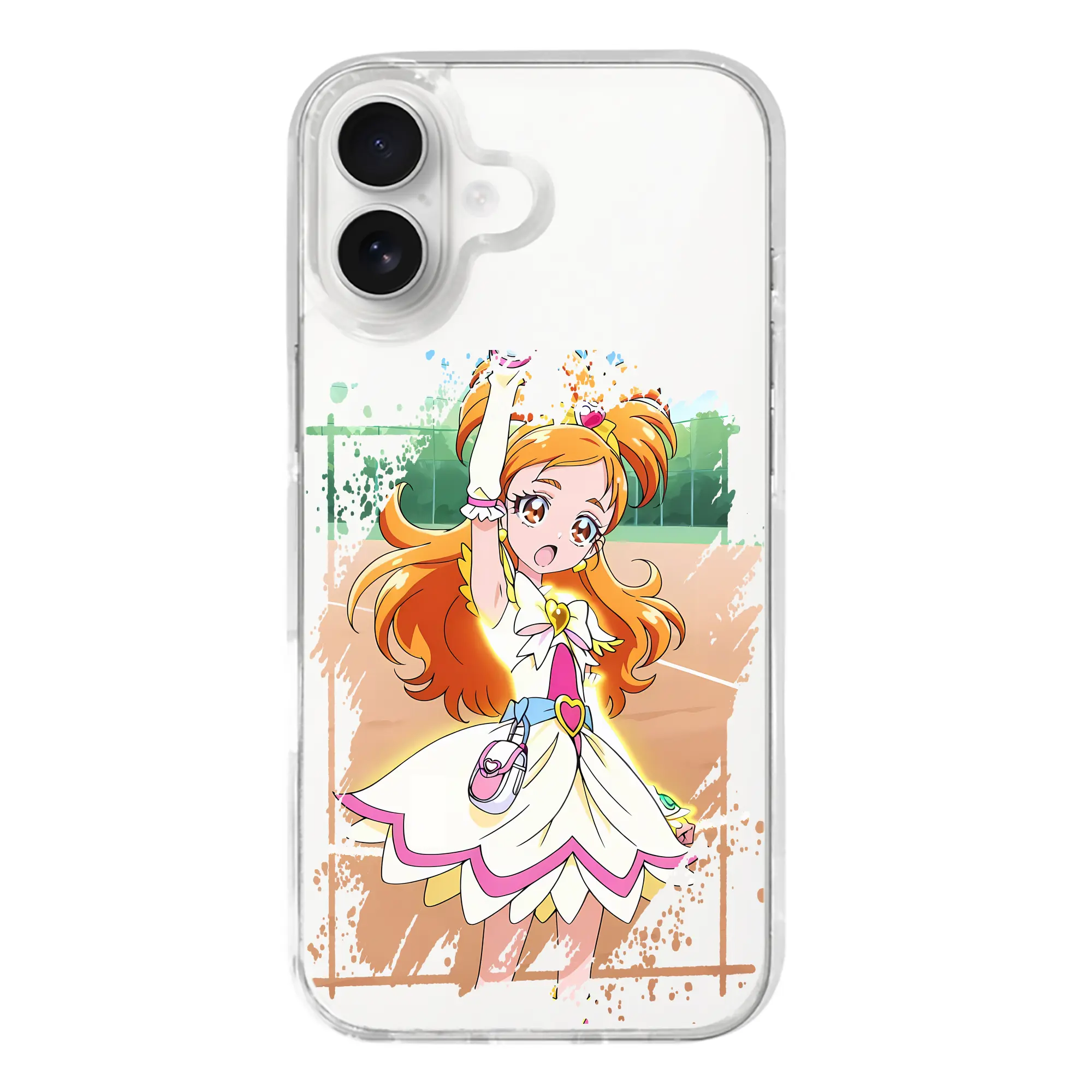 プリキュア グッズ,美墨なぎさ - iPhone 17シリーズ 透明スマホケース – 薄型・耐衝撃・精密フィット保護カバー